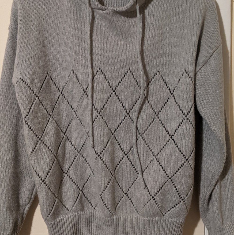 Hooded Knit Sweater